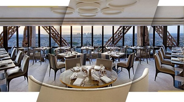 Restaurants in Paris- Le Jules Verne excels in ambiance