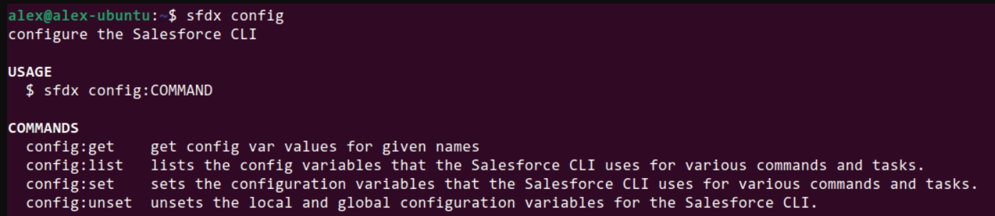 Salesforce CLI 6