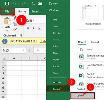 Compatibility Mode in Excel-Step 2