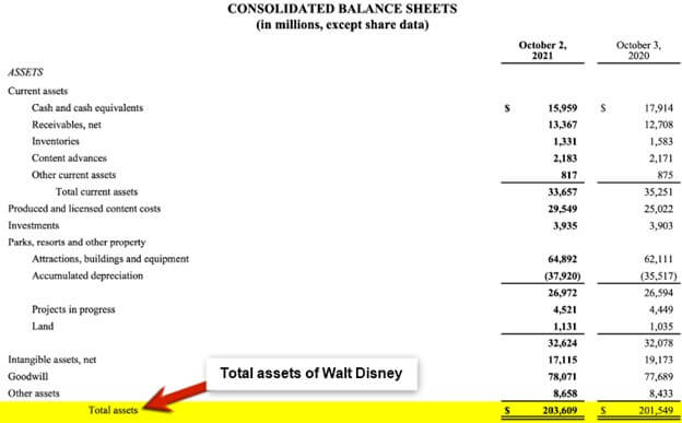 Walt Disney Company Annual Report 1