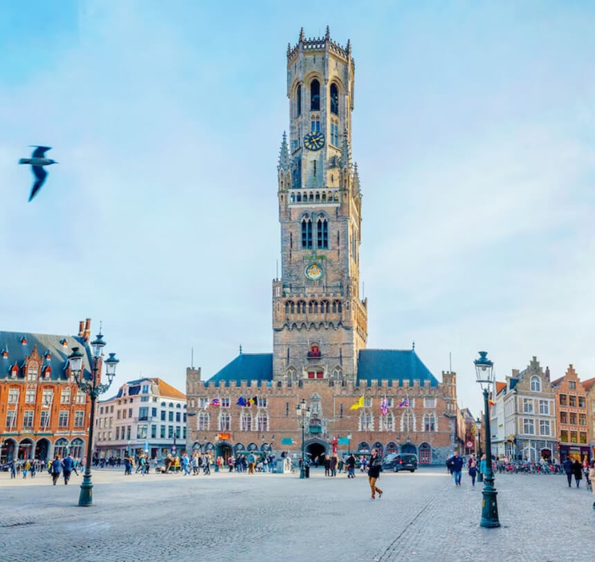 Tourist Attraction in Belgium - Belfry of Bruges
