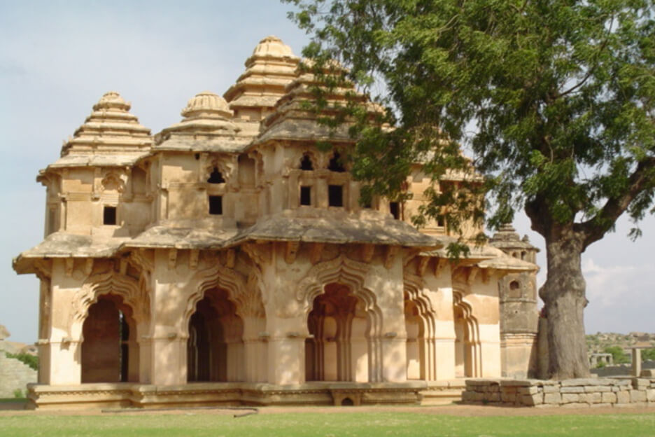 Tourist Places in Hampi - Lotus Mahal