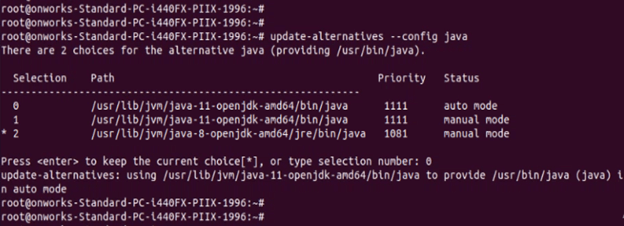 Install JDK Ubuntu - manage the specified version 