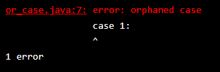 Block of Orphaned Case