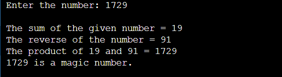 Magic Number in C - Example 2