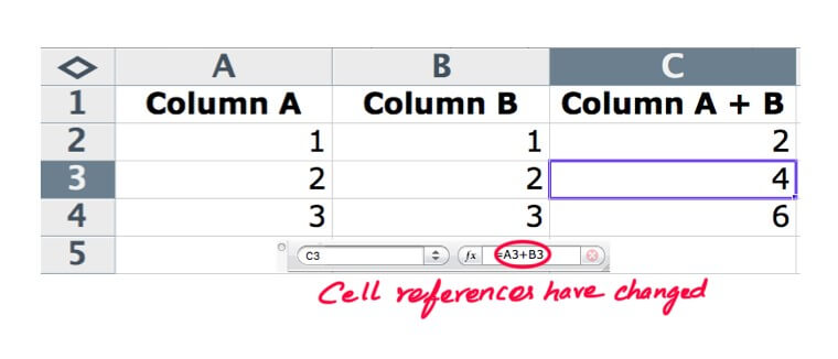What is Relative Cell Reference