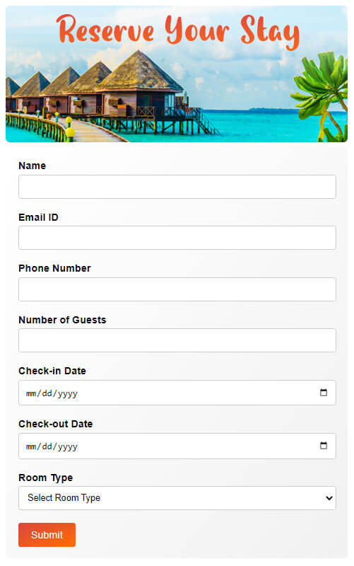 Hotel-Booking-Form