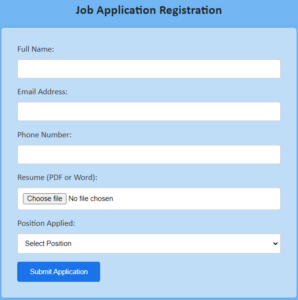 Build Registration Form in HTML | Code & Output Tutorial (2023)