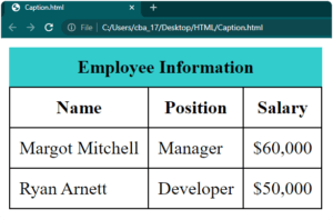 Create Tables in HTML | Step-by-Step Guide (Top 7 Types)
