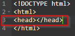 Basic HTML Tags-head tag