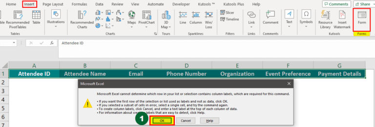Excel Forms (Examples) | How To Create Data Entry Form in Excel?
