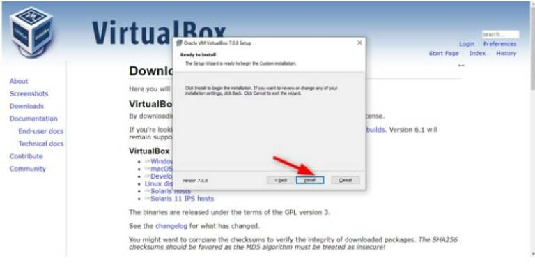 oracle coherence virtual box image