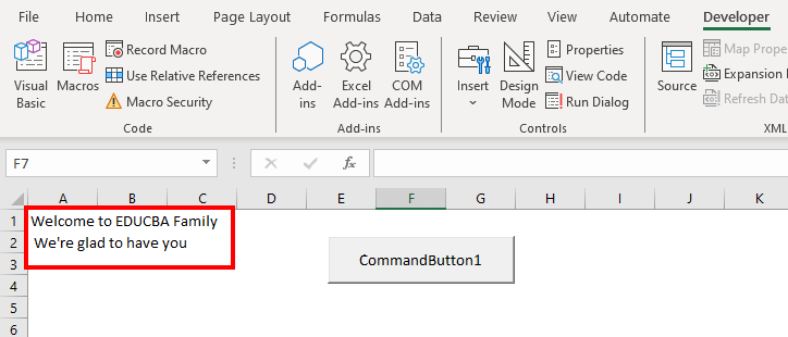 Programming In Excel Using Vba Macros Stepwise Tutorial Example 6793