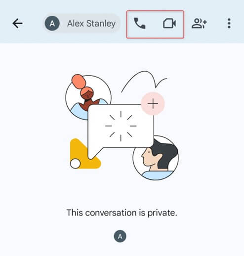 Video and Voice Calls with Google Chat