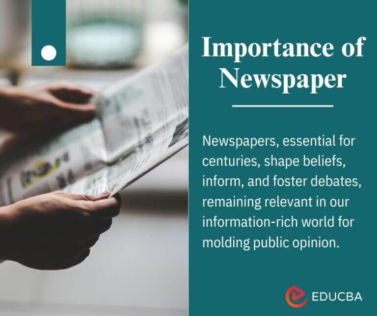 essay on newspaper and their importance