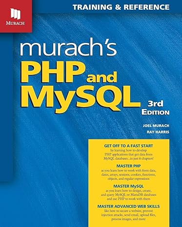 Murach’s PHP & MySQL book