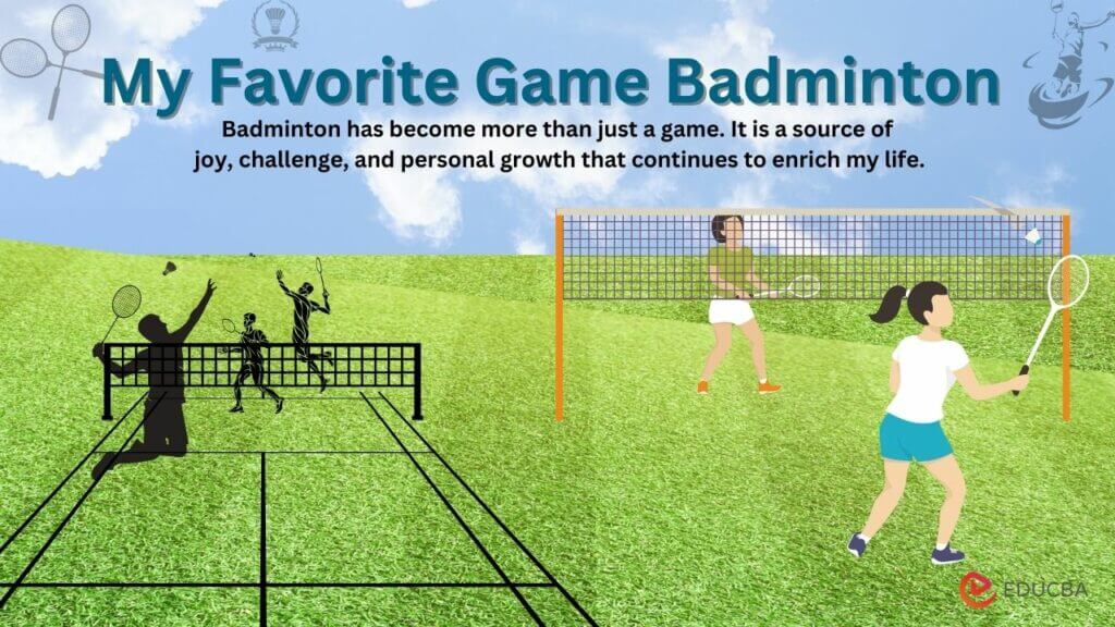 my favorite game badminton essay for class 3