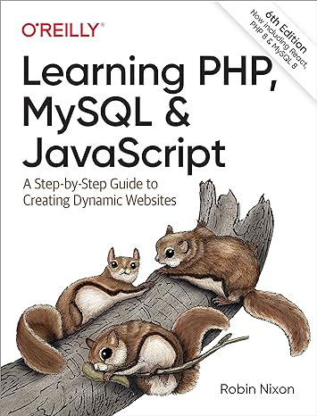 learning PHP, MYSQL, Javascript, CSS & HTML5 Books