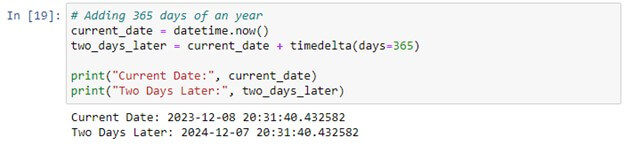 Advanced Date Manipulations