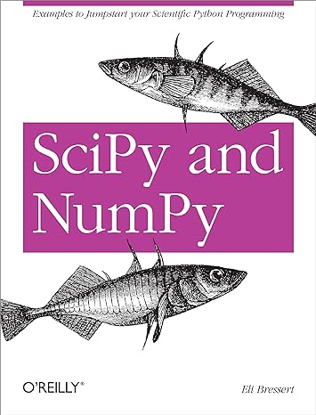 SciPy and NumPy book