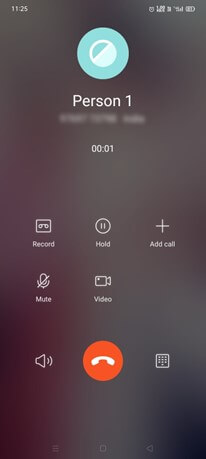 Conference Call on Android -select the next person