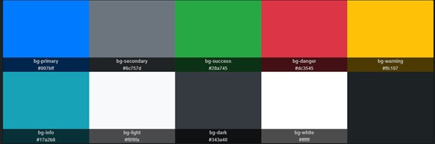 Bootstrap 4-Enhanced Color Scheme