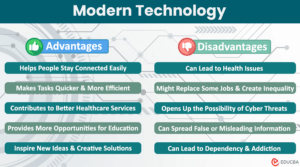 Top 10 Advantages and Disadvantages of Modern Technology