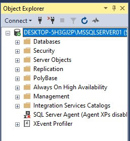 Open Object Explorer