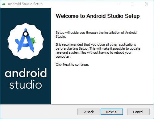 Android Studio -double click