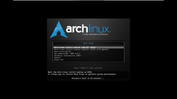 Arch Linux - package manager