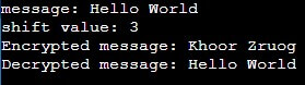Message - Hello World