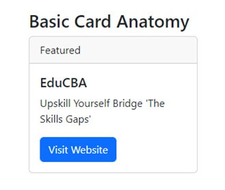 Sizingp- Basic card anatomy