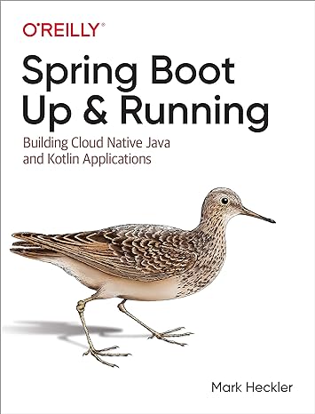 Spring Boot- Up and Running