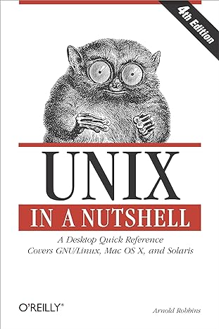 Unix in a Nutshell- A Desktop Quick Reference