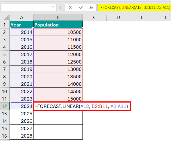 How to Use AI in Excel Example 4 - Step 6