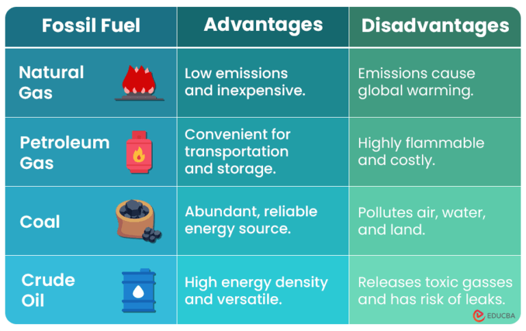 Top 10 Advantages and Disadvantages of Fossil Fuels | EDUCBA