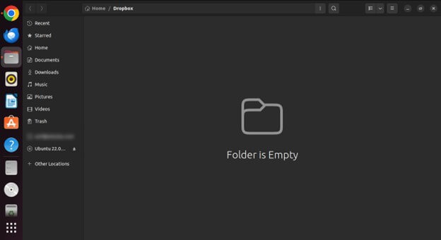 Dropbox folder - Home directory