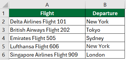 Excel FILTER Function - EXAMPLE 4 GIVEN