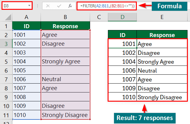 EXAMPLE 6 result