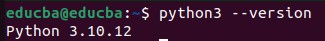 Python3 –version -Install Python on Ubuntu