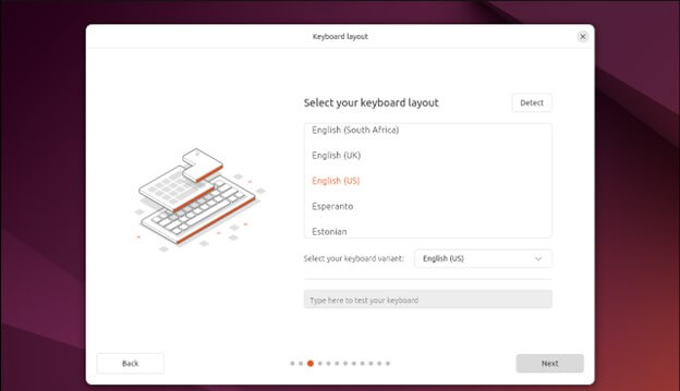 Ubuntu 24.04- keyboard layout