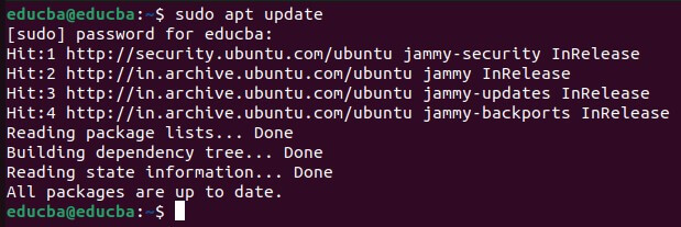 Update Local Repositories -Install Python on Ubuntu