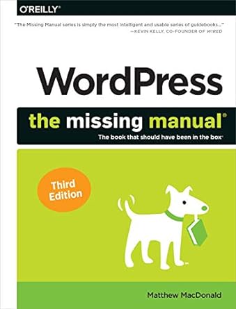 WordPress-The Missing Manual
