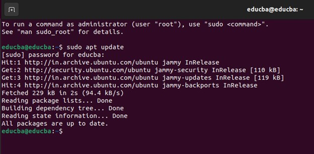command below to ensure -Install Python on Ubuntu