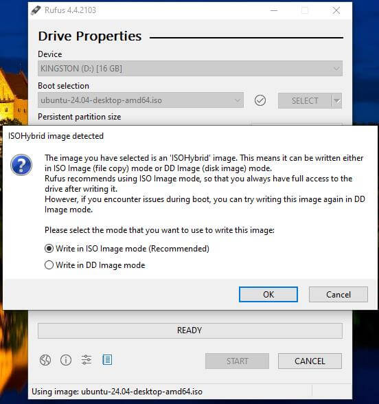 Drive properties -ubuntu 24.04 -Windows 11 and Ubuntu Dual Boot