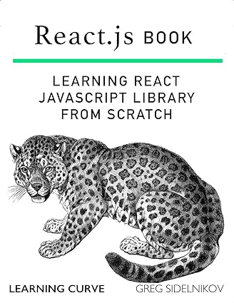 React.js Book- Learning React JavaScript Library From Scratch