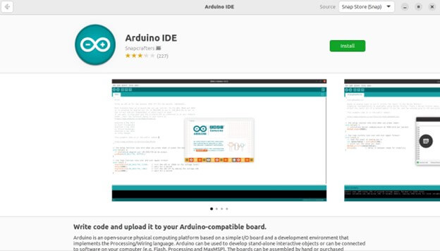 Select Arduino IDE