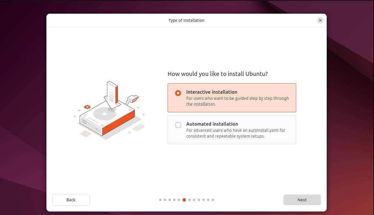 Ubuntu -Interactive Installation