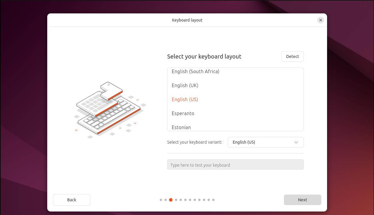 Ubuntu-keyboard layout
