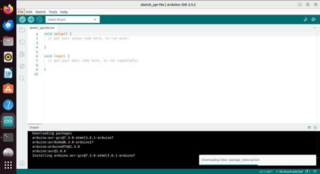 successfully installed - Arduino IDE